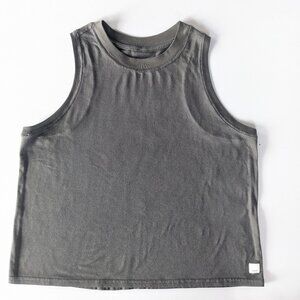 Vuori Energy Long Tank Top - Olive Green Size M
